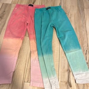 EUC Polo Ralph Lauren Girls Leggings Size 6X